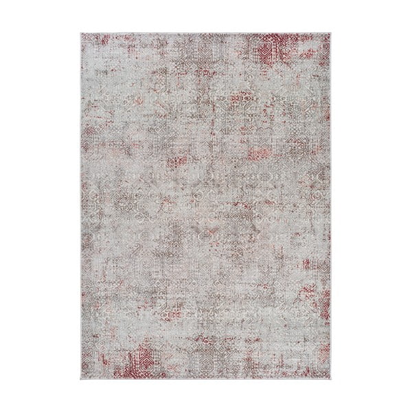 Sivo-ružičasti tepih Universal Babek, 80 x 150 cm