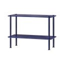 Plavi regal u dekoru hrasta 80x54,5x35 cm Teidi – noo.ma