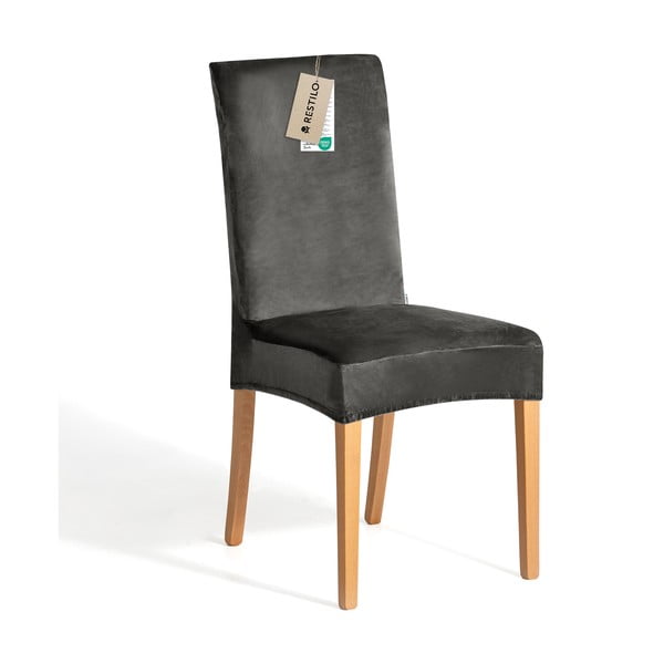 Sive rastezljive presvlake 4 kom za stolicu 48 cm Sento – Restilo-image-3