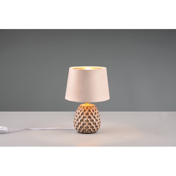 Bež stolna lampa (visina 27 cm) Ariana – Reality-image-1