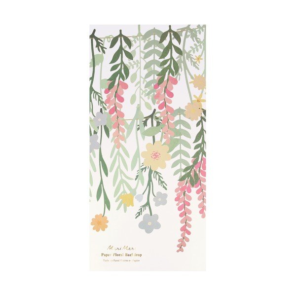 Girlanda Floral Backdrop – Meri Meri-image-2