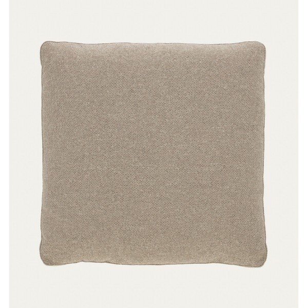 Bež ukrasni jastuk za sjedeću garnituru od šenila Blok – Kave Home-image-3