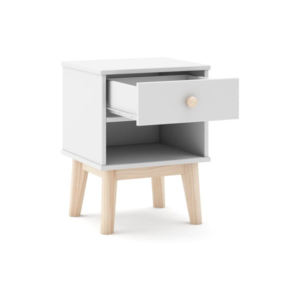 Bijeli dječji noćni ormarić Esteban – Marckeric-image-3