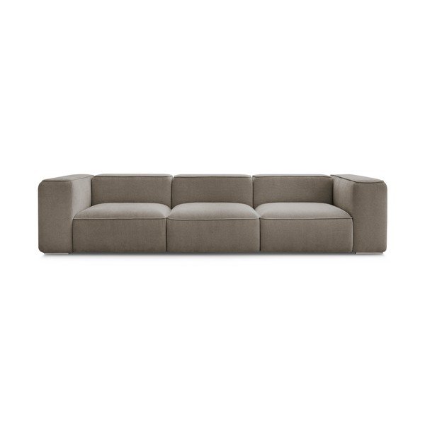 Siva/bež sofa 345 cm Zephyr – Bobochic Paris