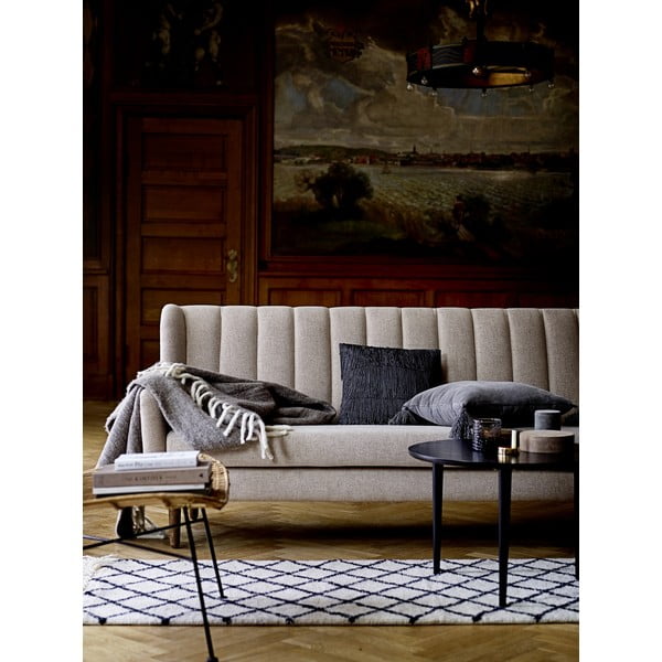 Bijeli vuneni tepih Bloomingville Geo, 200 x 300 cm-image-2