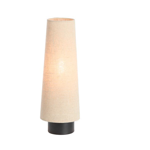 Bež metalna stolna lampa s tekstilnim sjenilom (visina 42 cm) Howie – Light & Living-image-2
