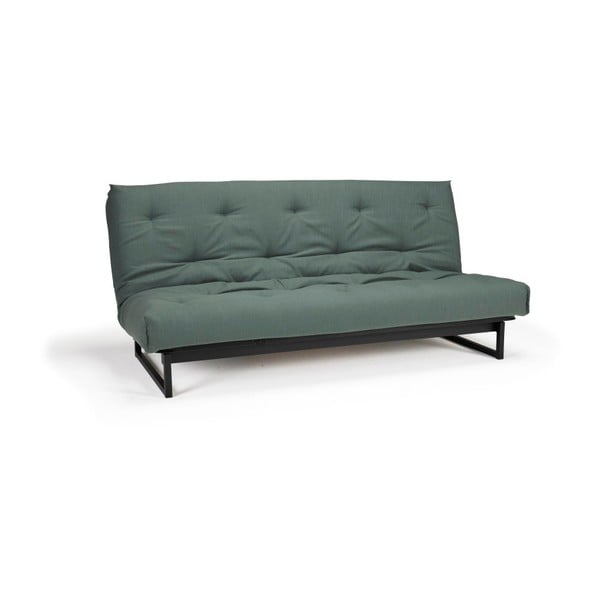 Zeleni kauč na razvlačenje Innovation Fraction Elegant Elegance Green, 97 x 200 cm