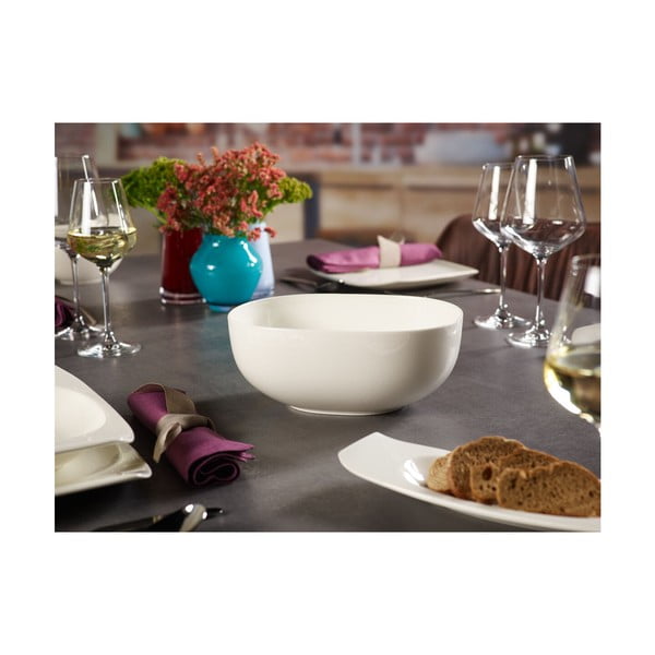 Bijela porculanska salatna zdjela Villeroy & boch urbana priroda, 25 cm-image-1