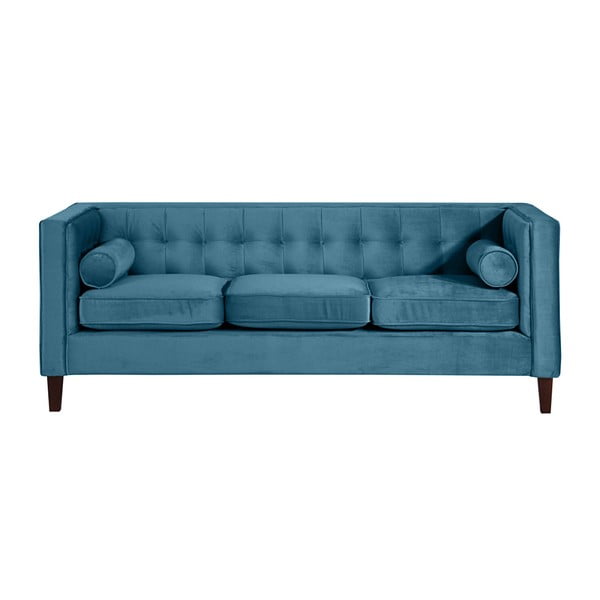 Petrolej plava sofa Max Winzer Jeronimo, 215 cm