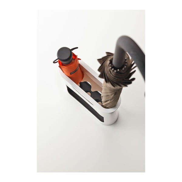 Bijeli stalak za kišobrane YAMAZAKI Oval-image-1