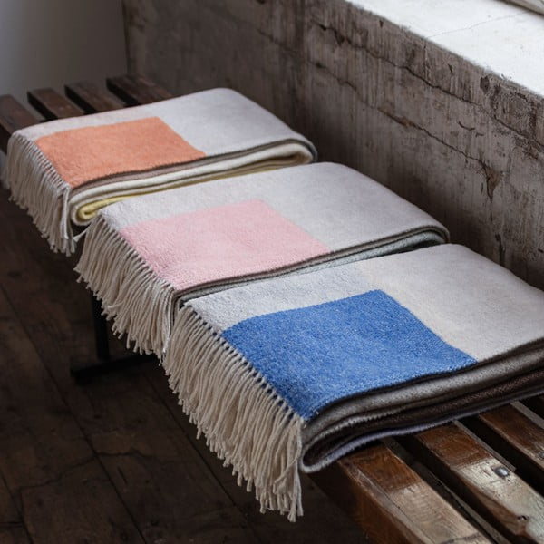 Deka u boji lavande/bež 125x190 cm Brick – Mette Ditmer Denmark-image-4