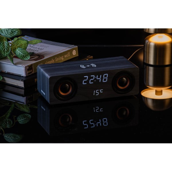Digitalna radio budilica  s bežičnim punjačem Classic BT – Karlsson-image-4
