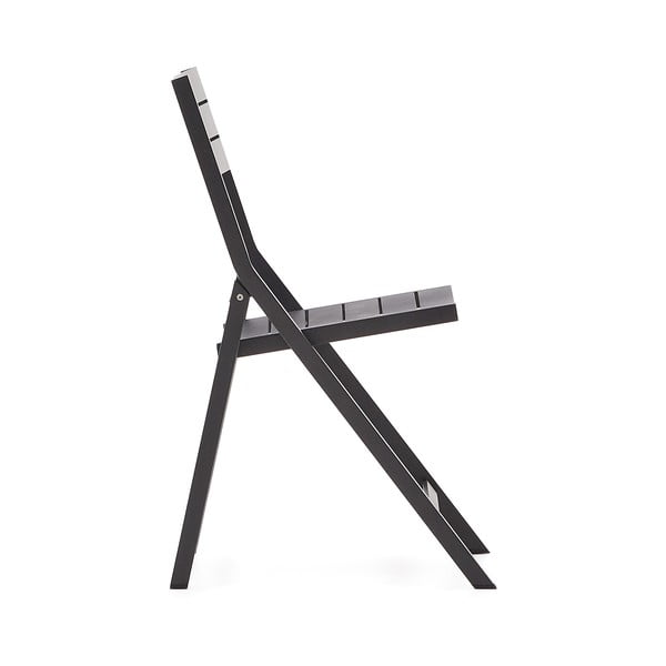 Crna metalna vrtna stolica Torreta – Kave Home-image-2