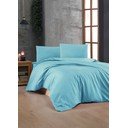 Tirkizna posteljina za krevet za jednu osobu od renforce pamuka 140x200 cm – Mijolnir