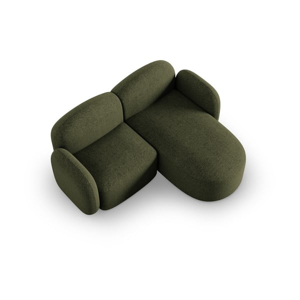 Zelena kutna garnitura (s desnim kutom) Blair – Micadoni Home-image-3