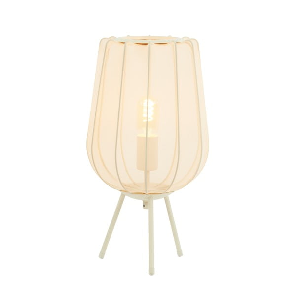 Krem stolna lampa (visina 45 cm) Plumeria - Light & Living