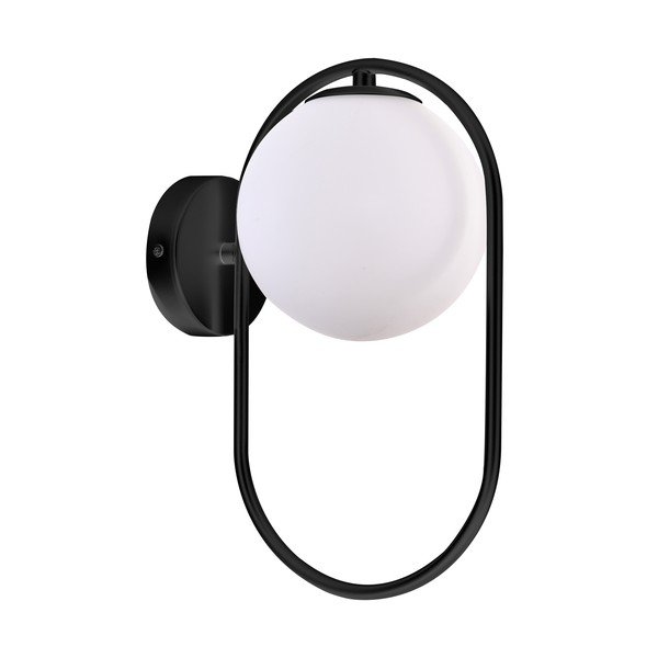 Crna zidna lampa Cordel - Candellux Lighting-image-1