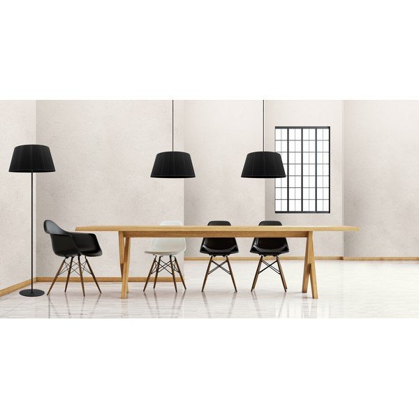 Crna dvodijelna stropna lampa Sotto Luce Kami Elementary L 2S-image-2