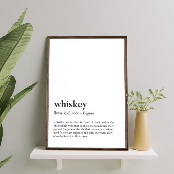 Slika 50x70 cm Whiskey – Wallity-image-3