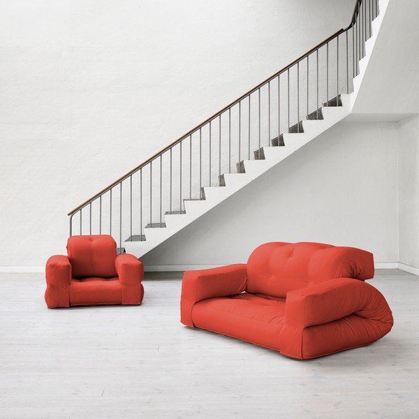 Sofa na razvlačenje Karup Hippo Red-image-1