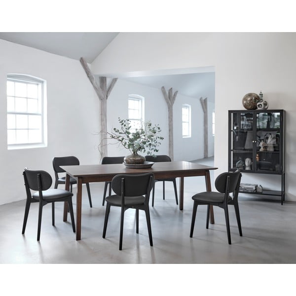 Proširiv blagovaonski stol s pločom stola u dekoru hrasta 95x190 cm Baro – Unique Furniture-image-1