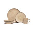 Bež posuđe od kamenine 16 kom Glosia - Bonami Selection