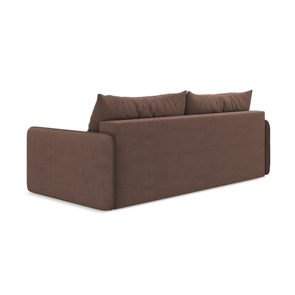 Ružičasta sklopiva/s prostorom za odlaganje sofa 216 cm Nanea – Makamii-image-4
