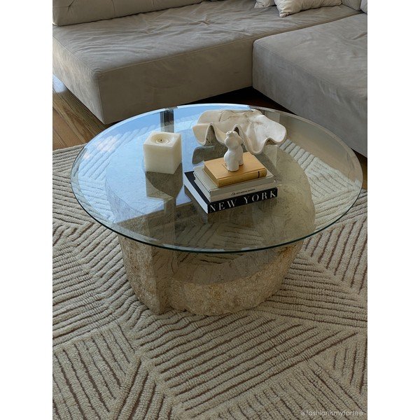 Krem periv/ručno rađen vunen tepih 170x240 cm Almond Valley – Lorena Canals-image-3