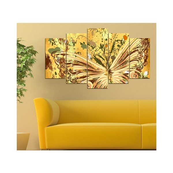 Višedijelna slika Insigne Amarillo, 102 x 60 cm-image-1