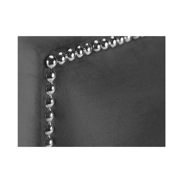 Srebrno sivo uzglavlje Mazzini Sofas Cloves, 140 x 120 cm-image-3