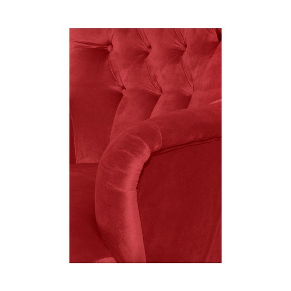 Cigla crvena fotelja Max Winzer Brandon Suede-image-2