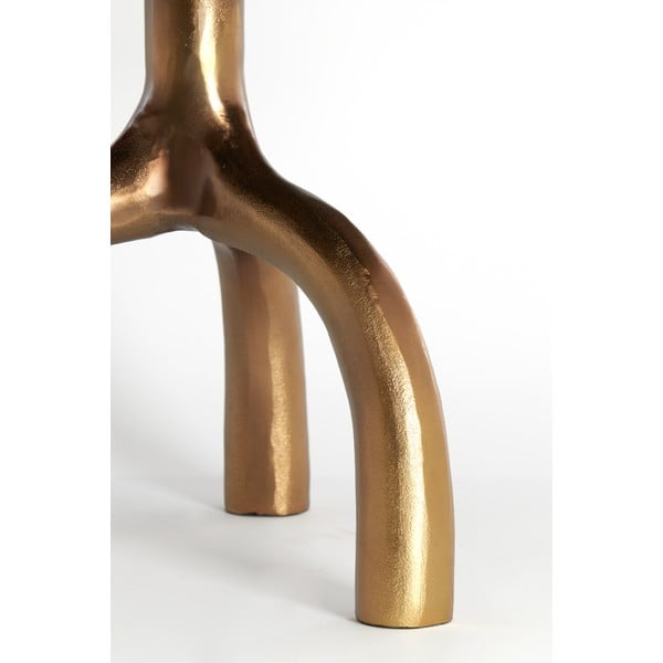 Stakleni okrugli stolić za kavu u brončanoj boji/bež ø 65 cm Mello – Light & Living-image-4