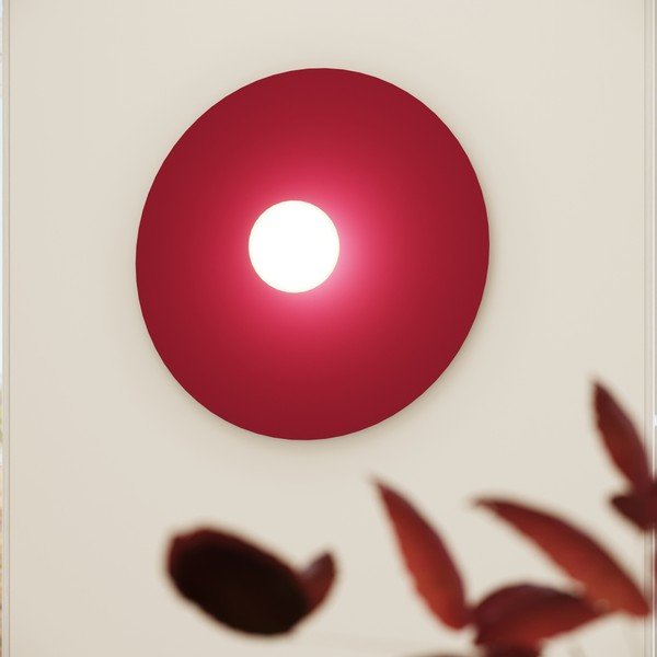Smeđe-siva metalna zidna lampa ø 50 cm AKE – Thoro-image-2