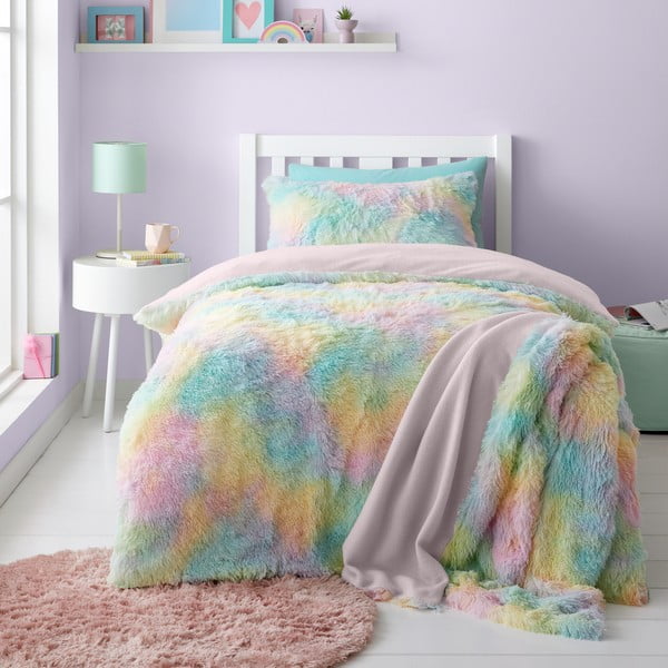 Deka za bebe od mikropliša 130x170 cm Rainbow Cuddly – Catherine Lansfield-image-2