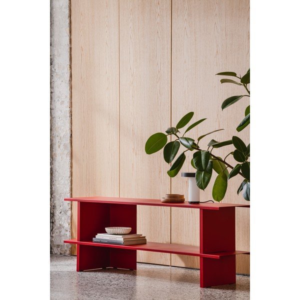 Crveni metalni regal 160x57x37 cm Hes – noo.ma-image-1