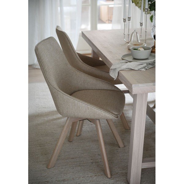 Bež blagovaonske stolice u setu 2 kom Alison – Rowico-image-1