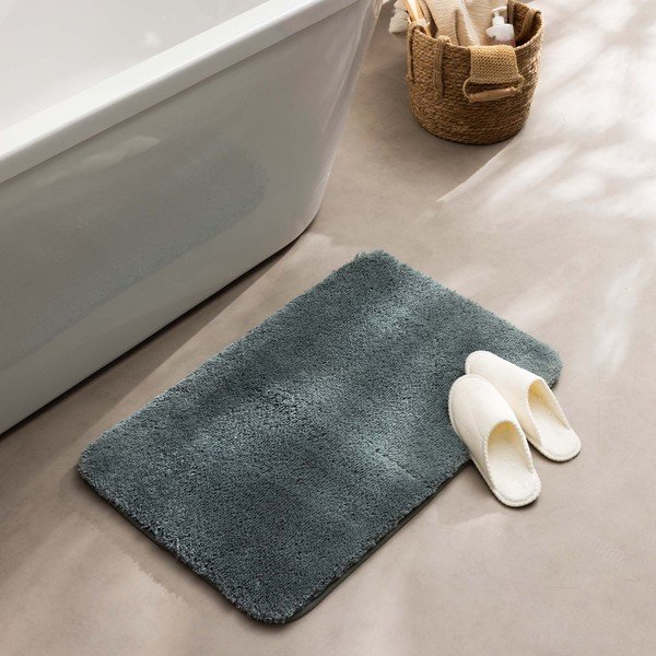 Prljavo zelena kupaonska prostirka 50x80 cm Mael – douceur d'intérieur-image-1