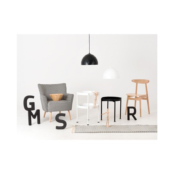 Bijeli pomoćni stolić Custom Form Hanna, ⌀ 40 cm-image-2