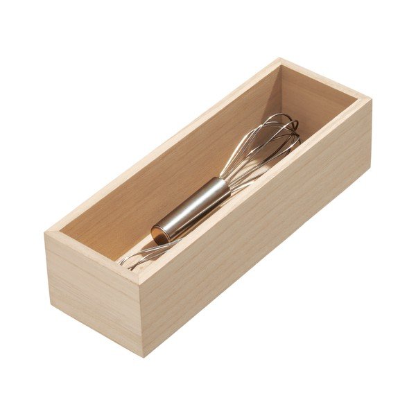 Kuhinjski organizator od drva paulovnije iDesign, 25,4 x 8,4 cm-image-2