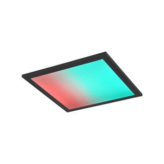 Crna LED stropna svjetiljka 29.5x29.5 cm Beta – Trio