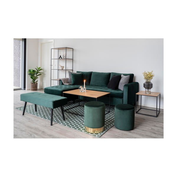 Konferenční stolek s deskou v dubovém dekoru House Nordic Vita, 90 x 60 cm-image-4