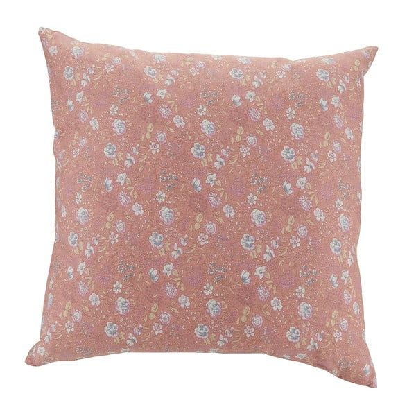 Ružičasti pamučni ukrasni jastuk Bahne & CO, 45 x 45 cm