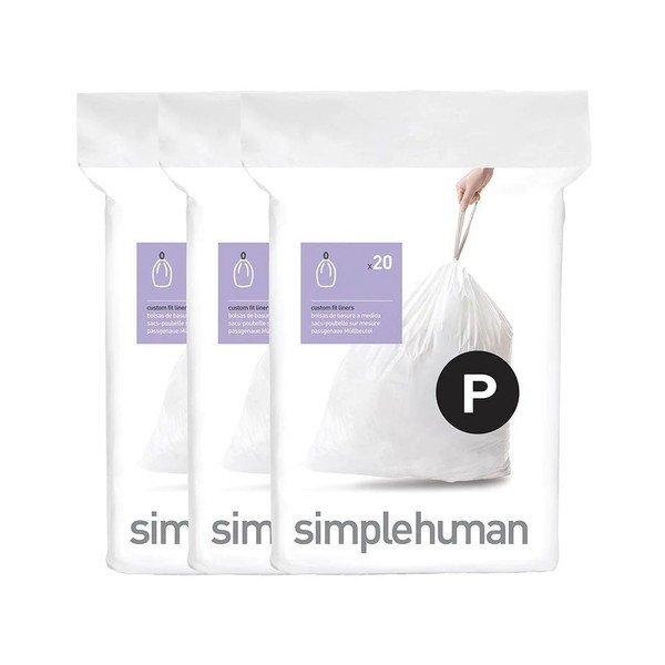 S trakom za zatezanje vreće za smeće 60 kom 60 l P – simplehuman-image-1