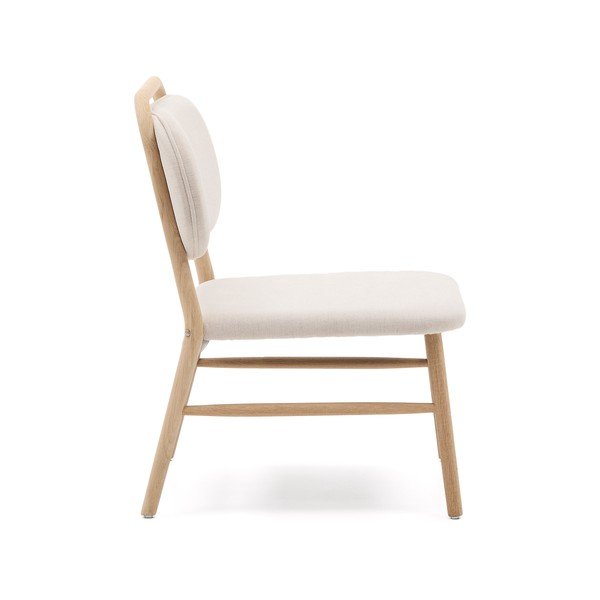 Bež fotelja od šenila Helda – Kave Home-image-3