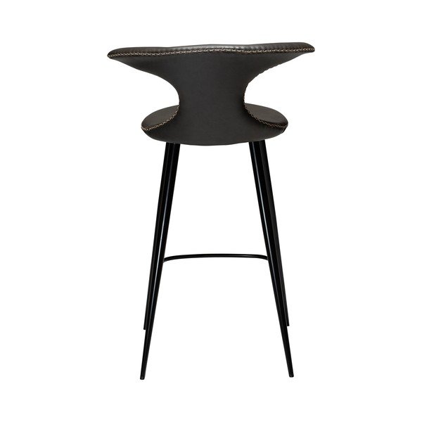 Tamno siva barska stolica od eko kože DAN-FORM Denmark Flair, visina 90 cm-image-4