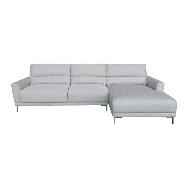 Svijetlo siva sofa House Nordic Ascoli, desni kut