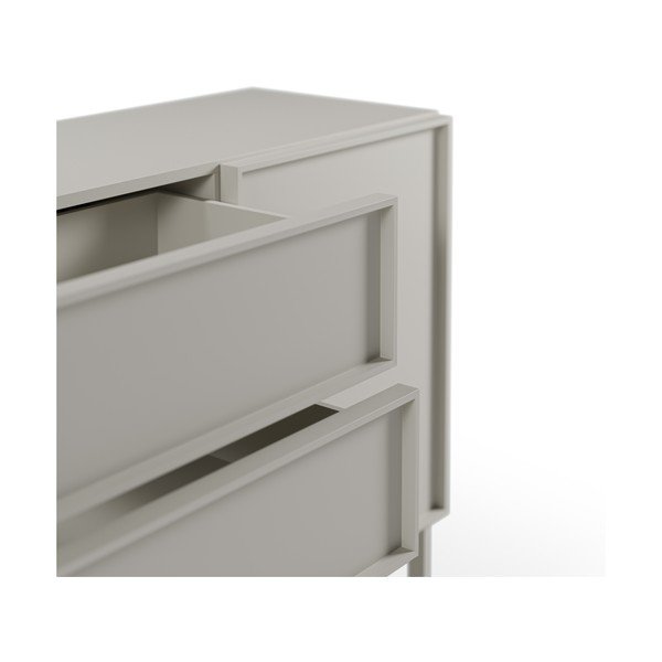 Krem komoda 160x80x42 cm Brise – Marckeric-image-2