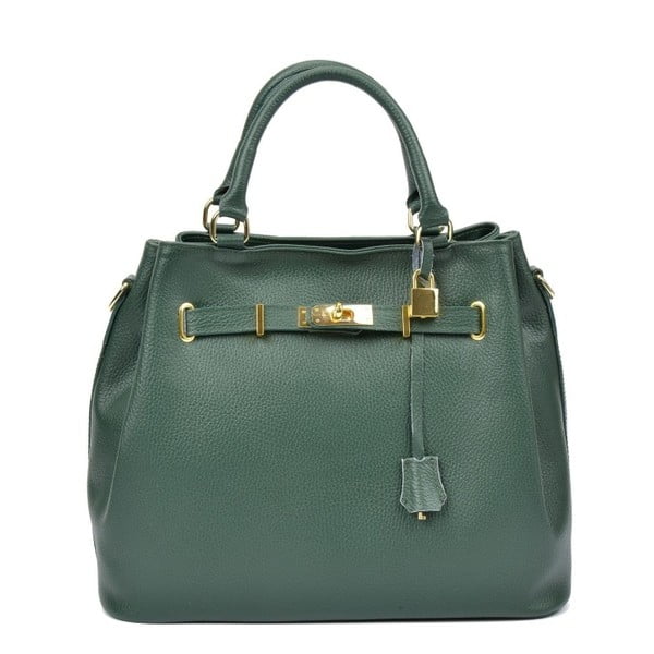 Zelena kožna torbica Isabella Rhea Paris Verde