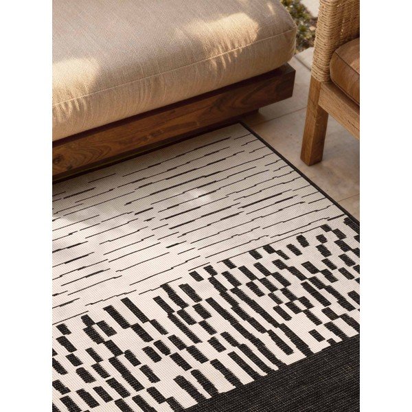 Crni/krem unutarnji i vanjski tepih 120x170 cm Haringey Acacia – Ted Baker-image-3