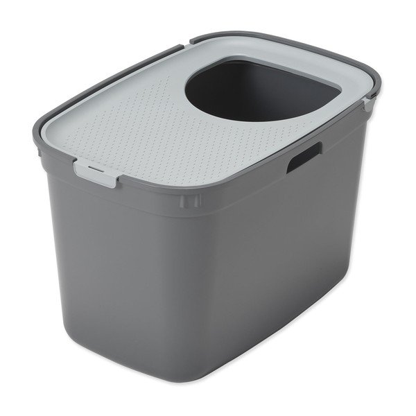 Siva mačji WC 39x59 cm Moderna Top Cat – Plaček Pet Products